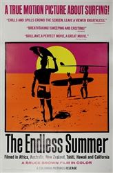 The Endless International Sheet Original Vintage Poster Movie Summer One Surfing