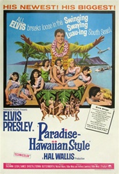 Hawaiian Paradise Elvis Presley 1966 Vintage Film Movie Poster Metal Tin Sign